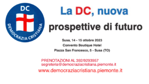 Congresso Susa 14-15 Ottobre 2023