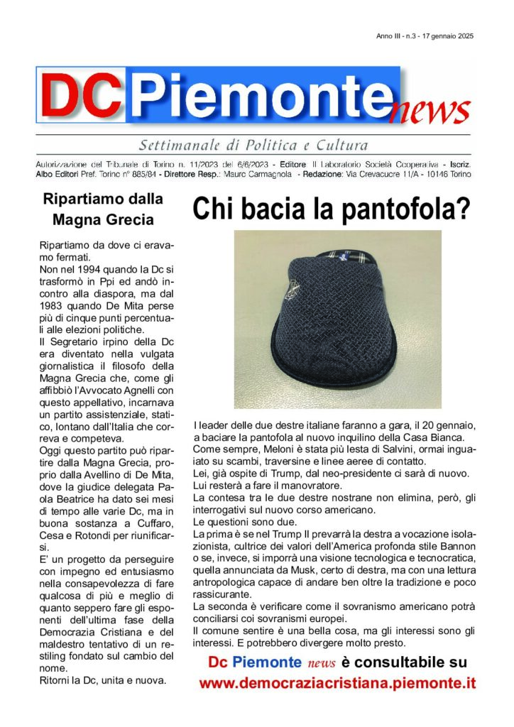 thumbnail of Gennaio 2025 Numero 03