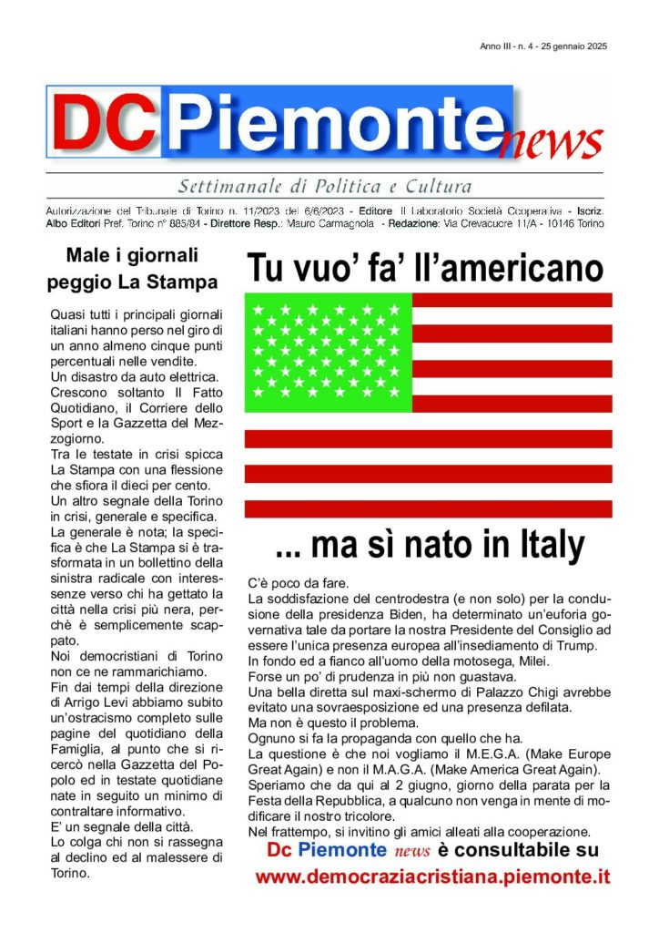thumbnail of Gennaio 2025 Numero 04