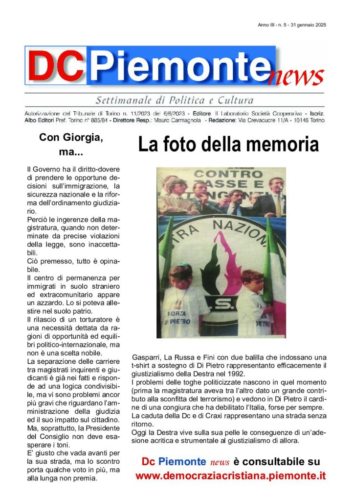 thumbnail of Gennaio 2025 Numero 05