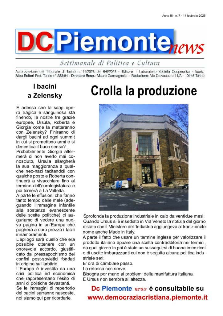 thumbnail of Febbraio 2025 Numero 07