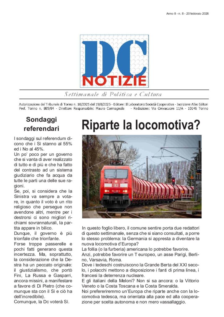 thumbnail of DCNotizie Febbraio 2026 – Numero 8