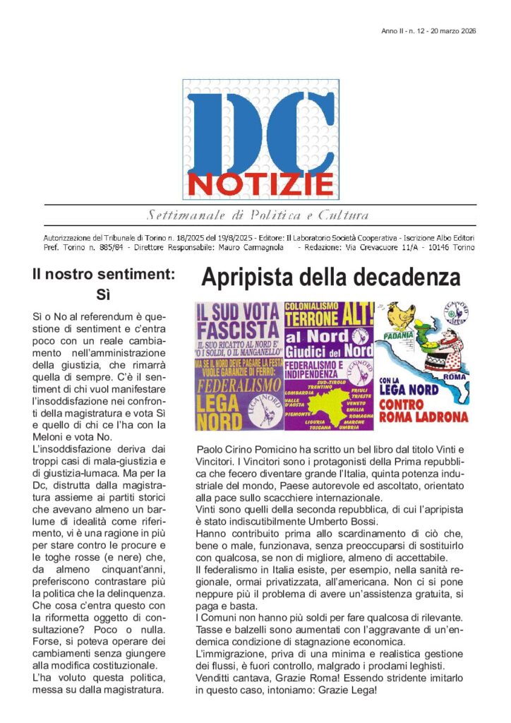 thumbnail of DCNotizie Marzo 2026 – Numero 12