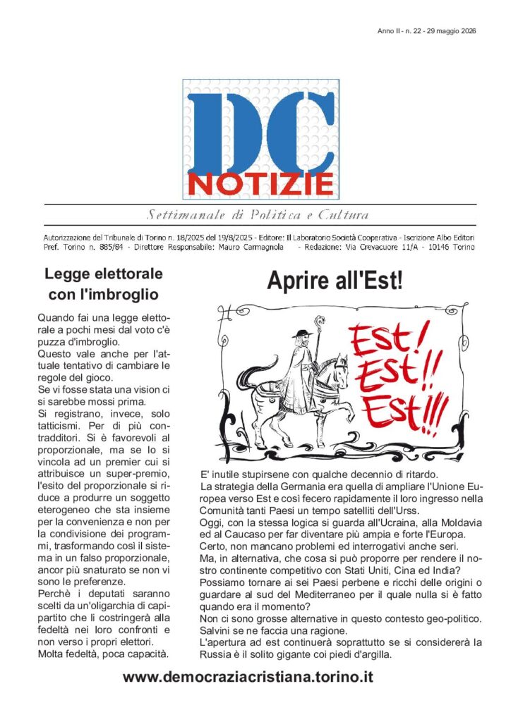 thumbnail of DCNotizie Maggio 2026 – Numero 22