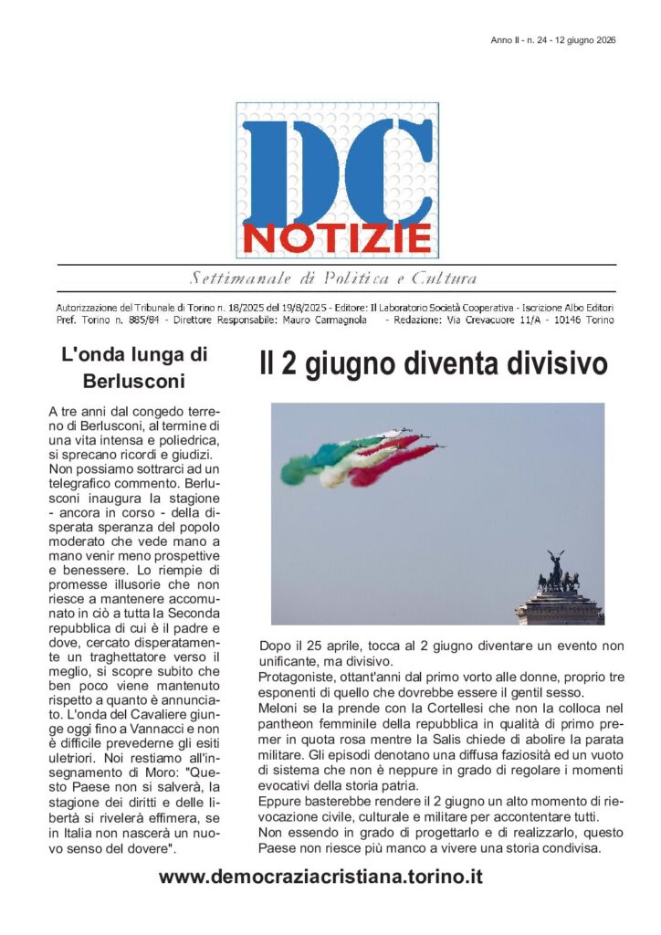 thumbnail of DCNotizie Giugno 2026 – Numero 24