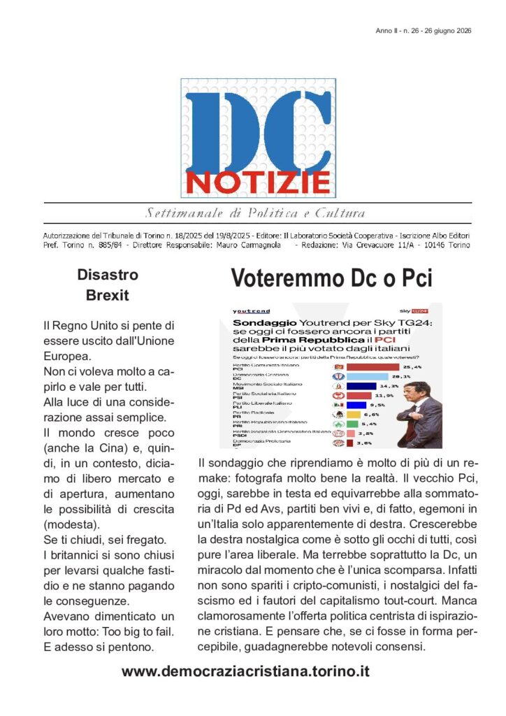 thumbnail of DCNotizie Giugno 2026 – Numero 26
