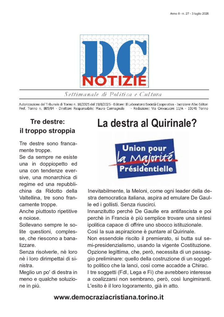 thumbnail of DCNotizie Luglio 2026 – Numero 27
