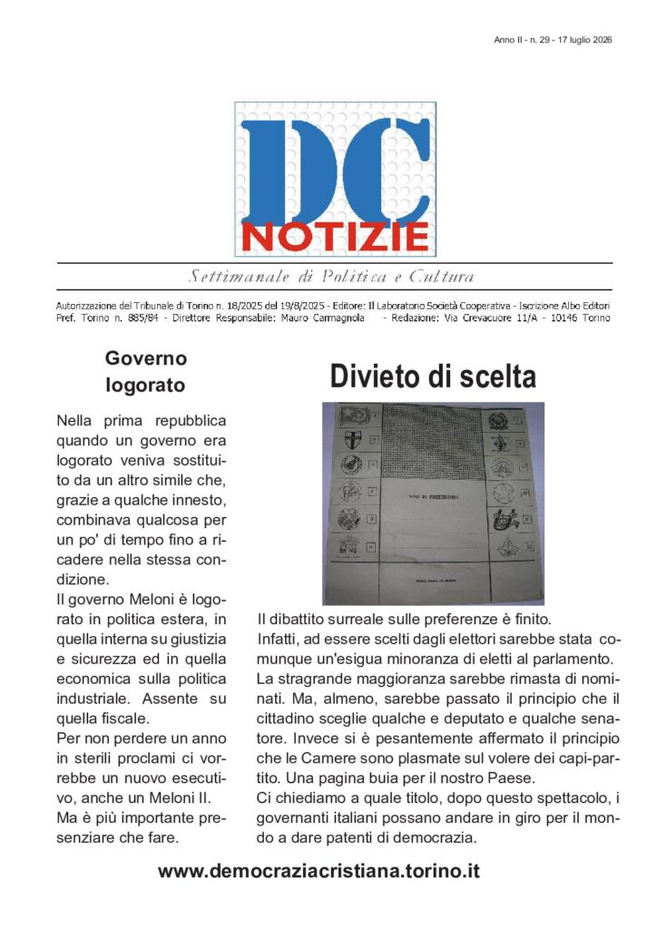 thumbnail of DCNotizie Luglio 2026 – Numero 29