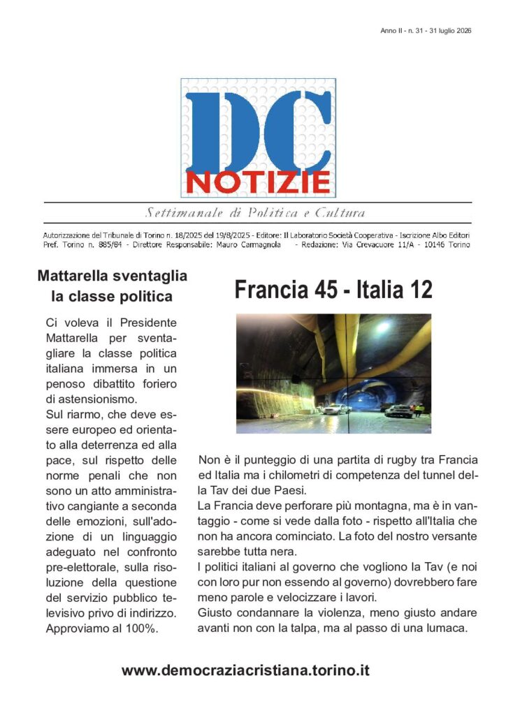 thumbnail of DCNotizie Luglio 2026 – Numero 31