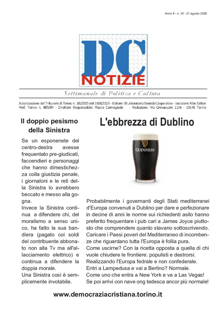 thumbnail of DCNotizie Agosto 2026 – Numero 34