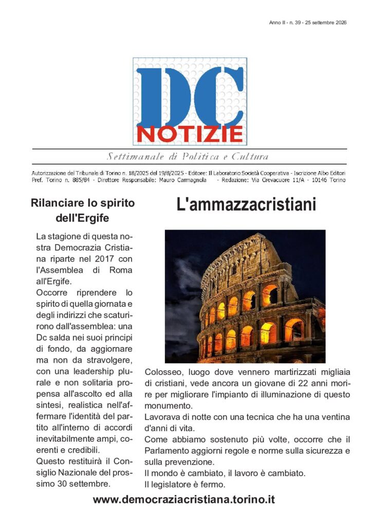 thumbnail of DCNotizie Settembre 2026 – Numero 39