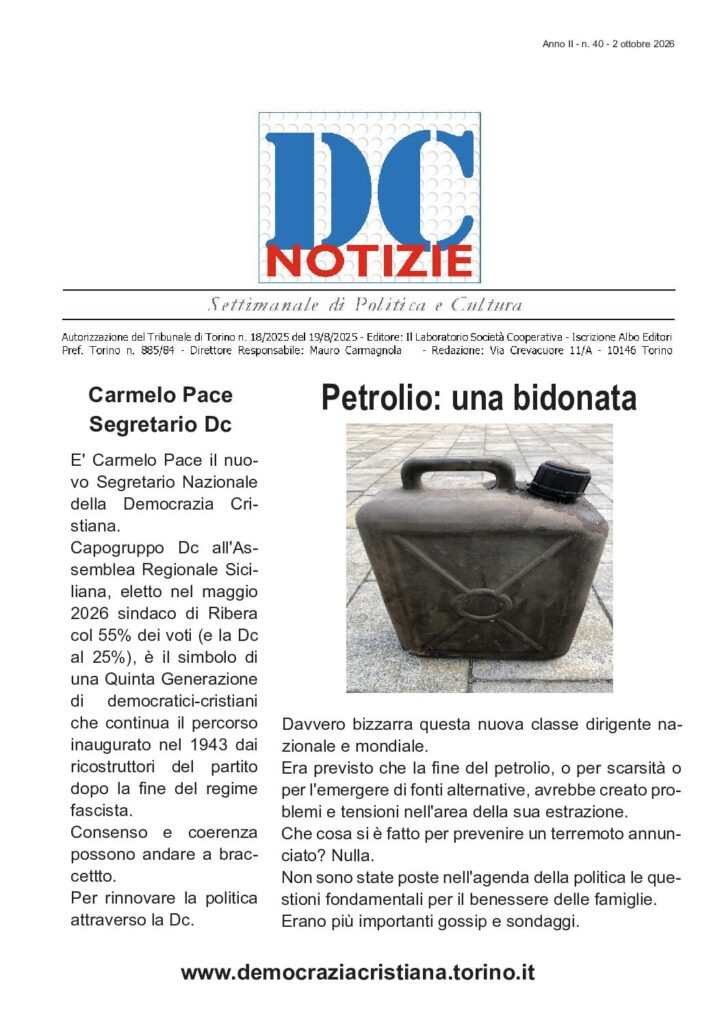 thumbnail of DCNotizie Ottobre 2026 – Numero 40